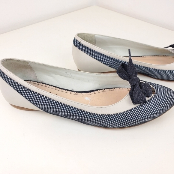 MALOLES leather flats sizs 36.5 women shoes - Picture 8 of 13